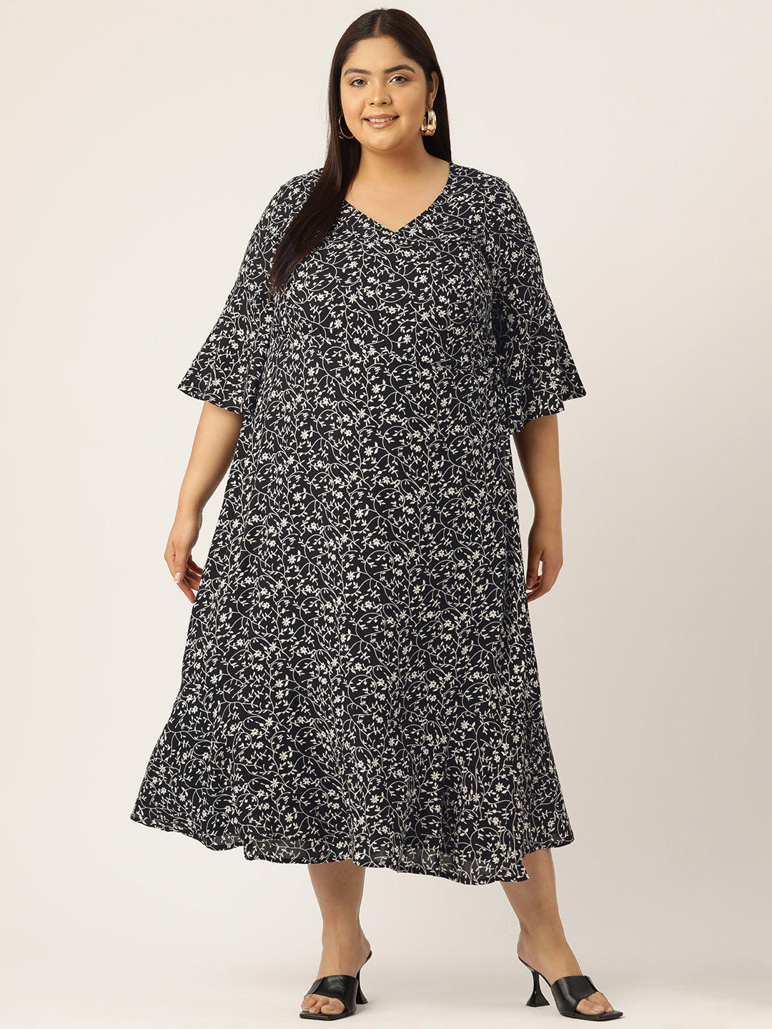 Plus Size A-Line Dress