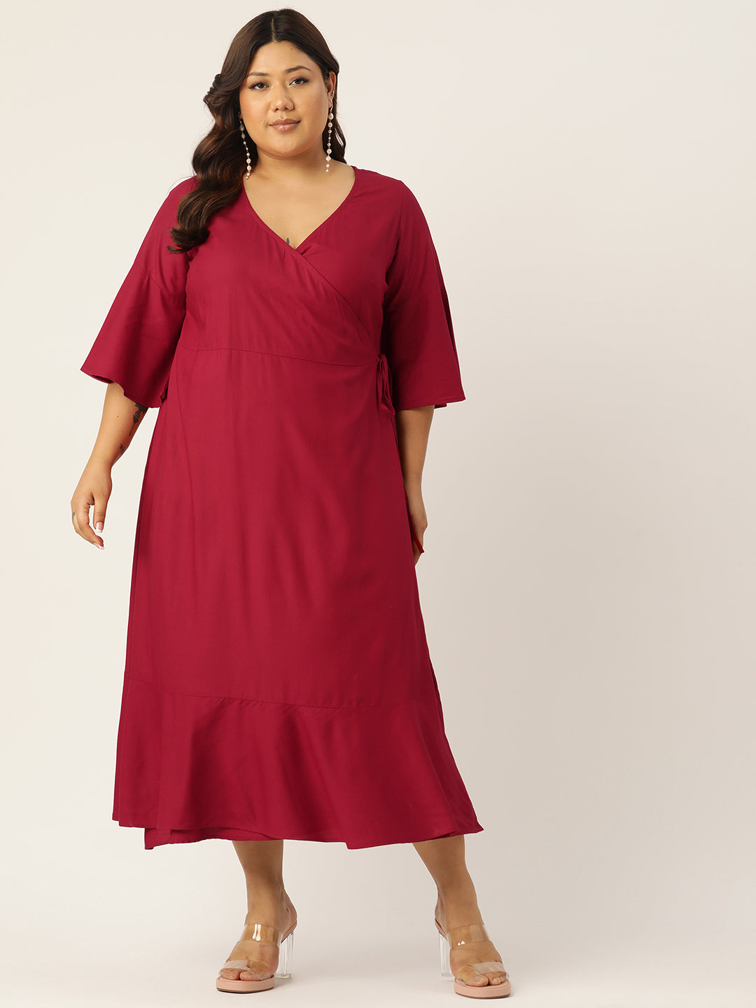 Plus Size A-Line Dress