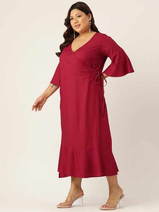 Plus Size A-Line Dress