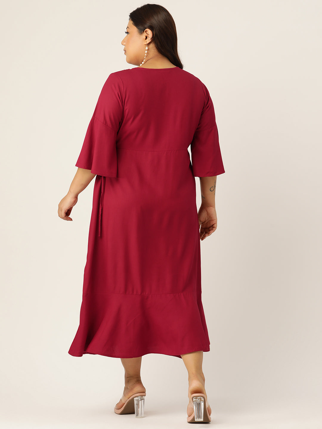 Plus Size A-Line Dress