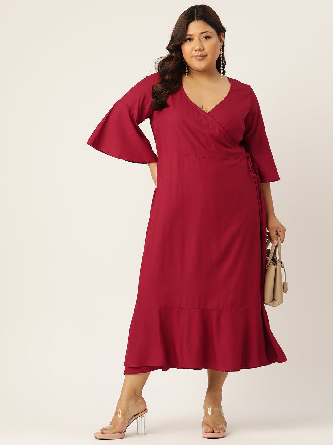 Plus Size A-Line Dress