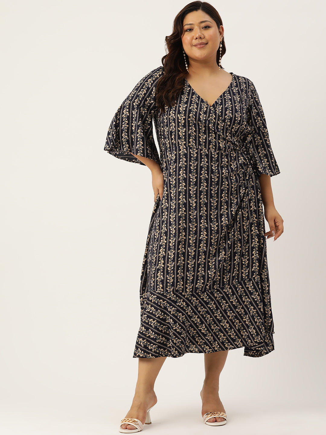 Plus Size A-Line Dress