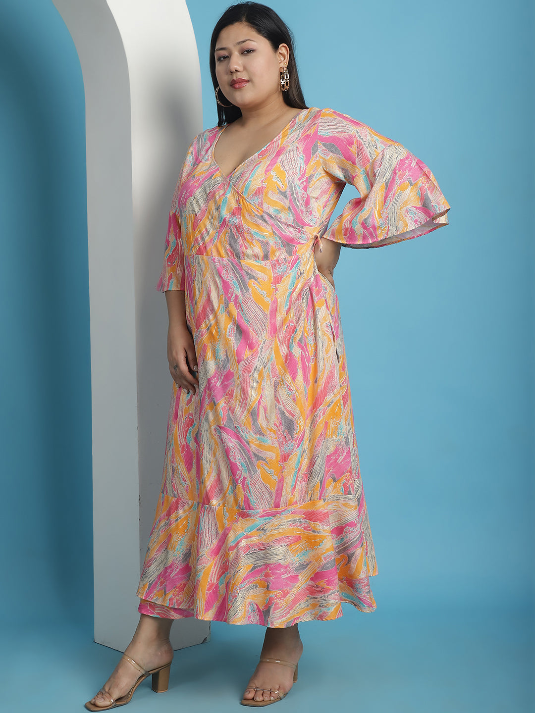 Plus Size A-Line Dress