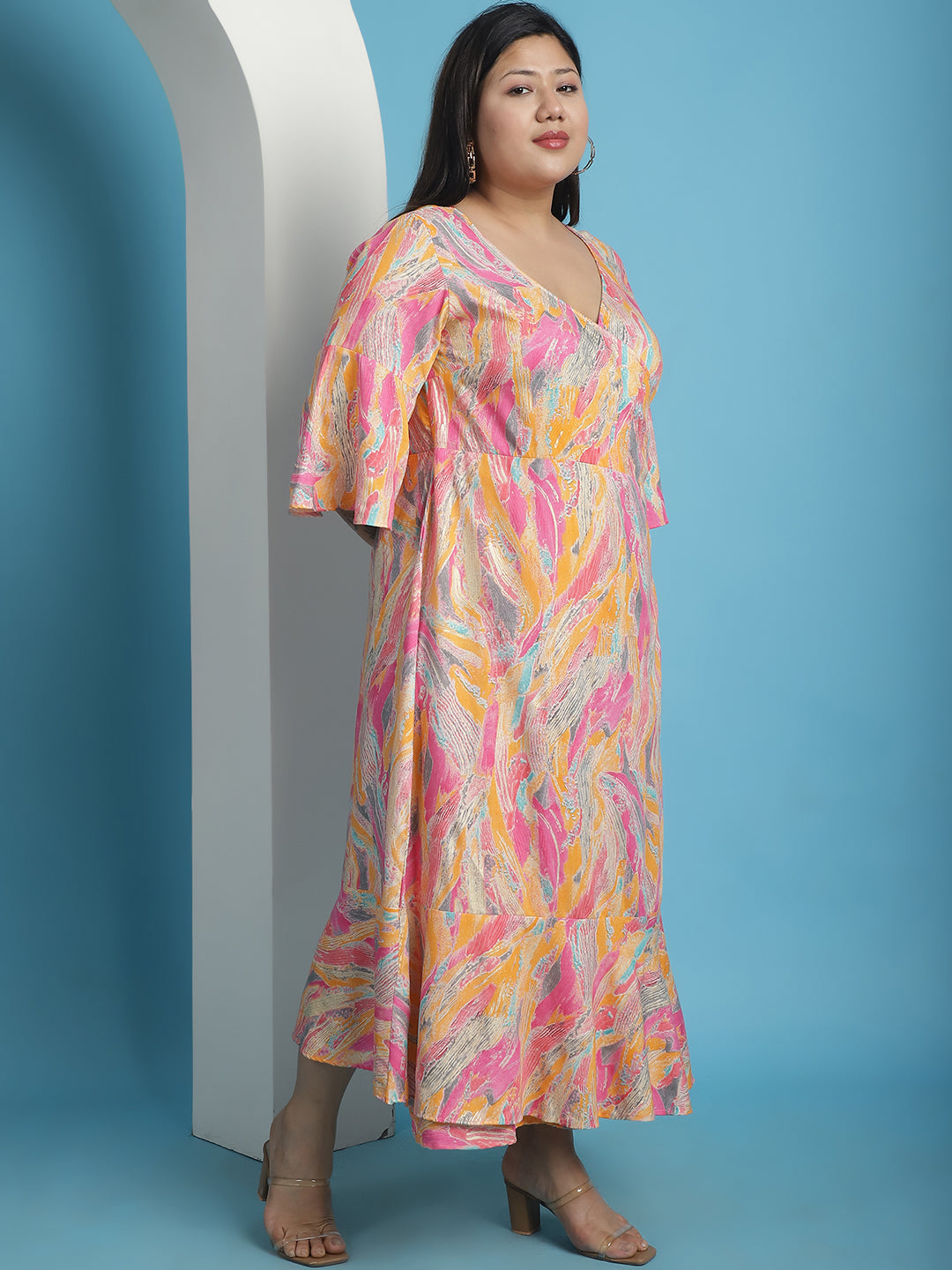 Plus Size A-Line Dress