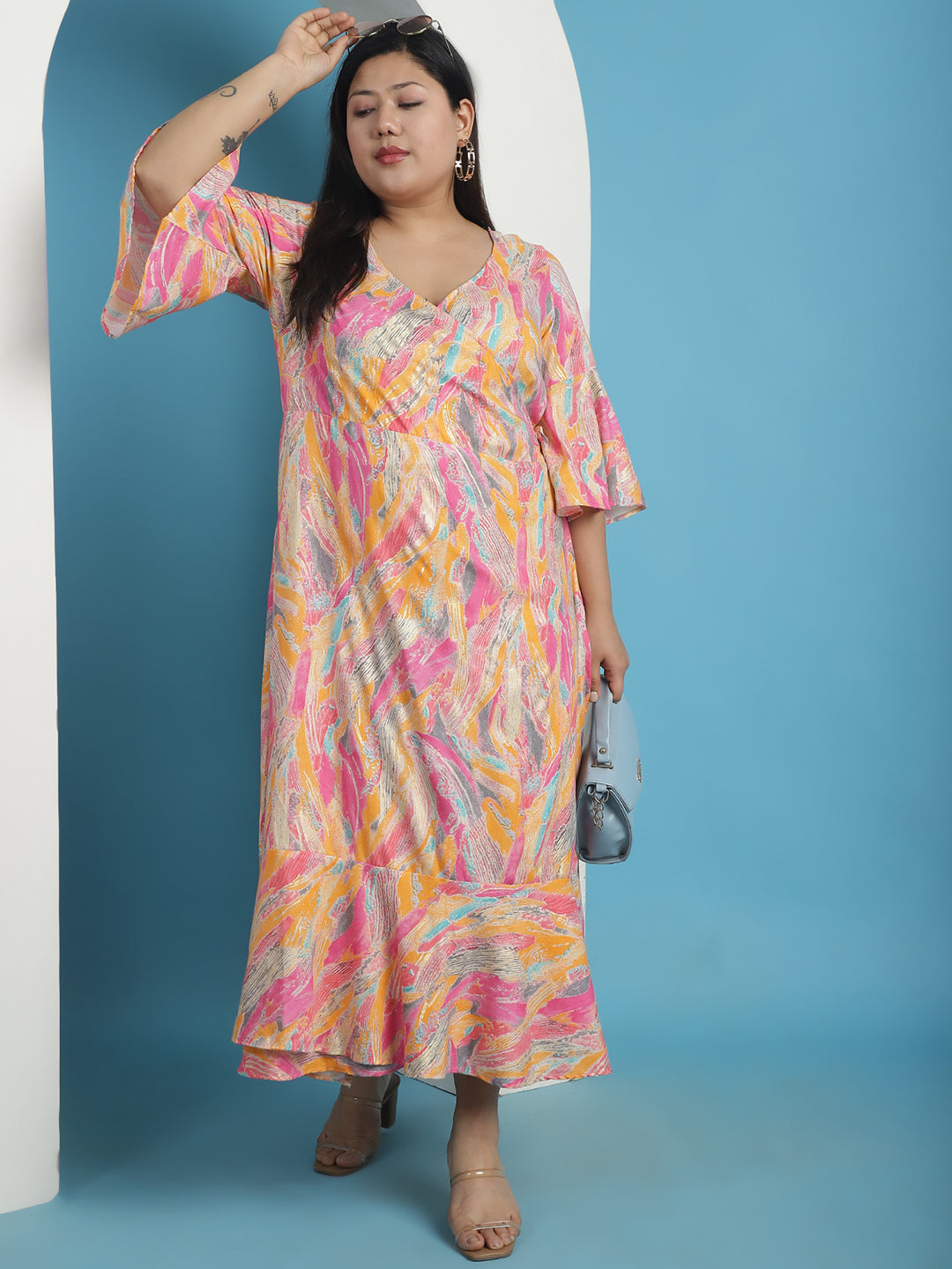 Plus Size A-Line Dress