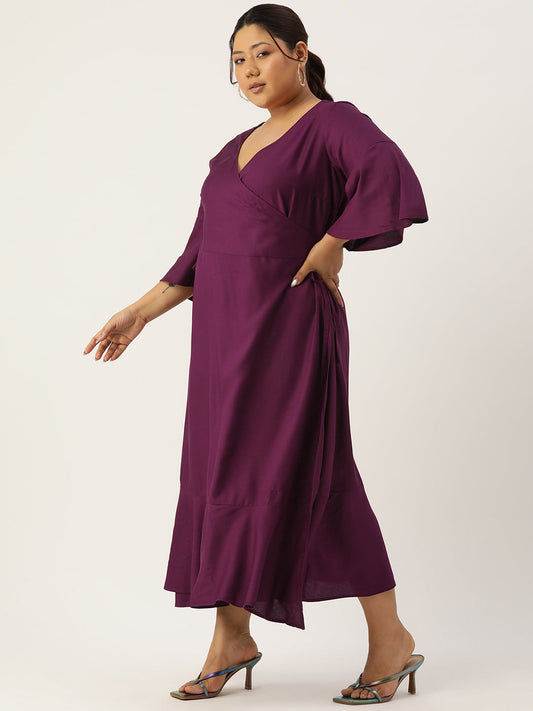 Plus Size A-Line Dress