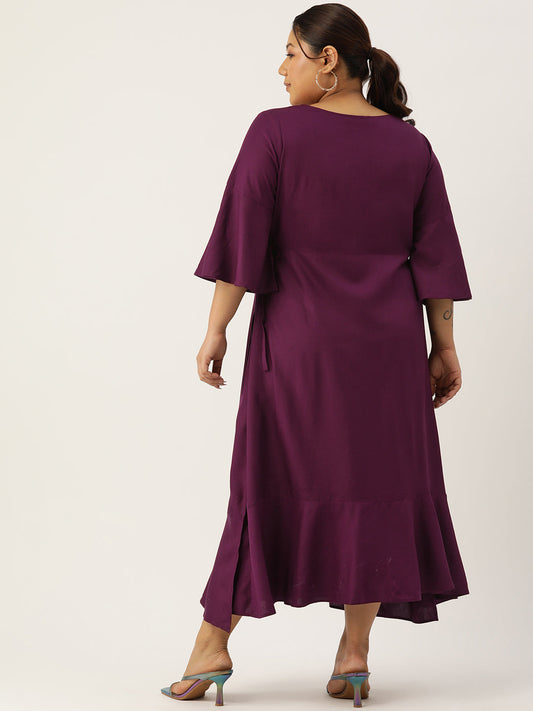 Plus Size A-Line Dress
