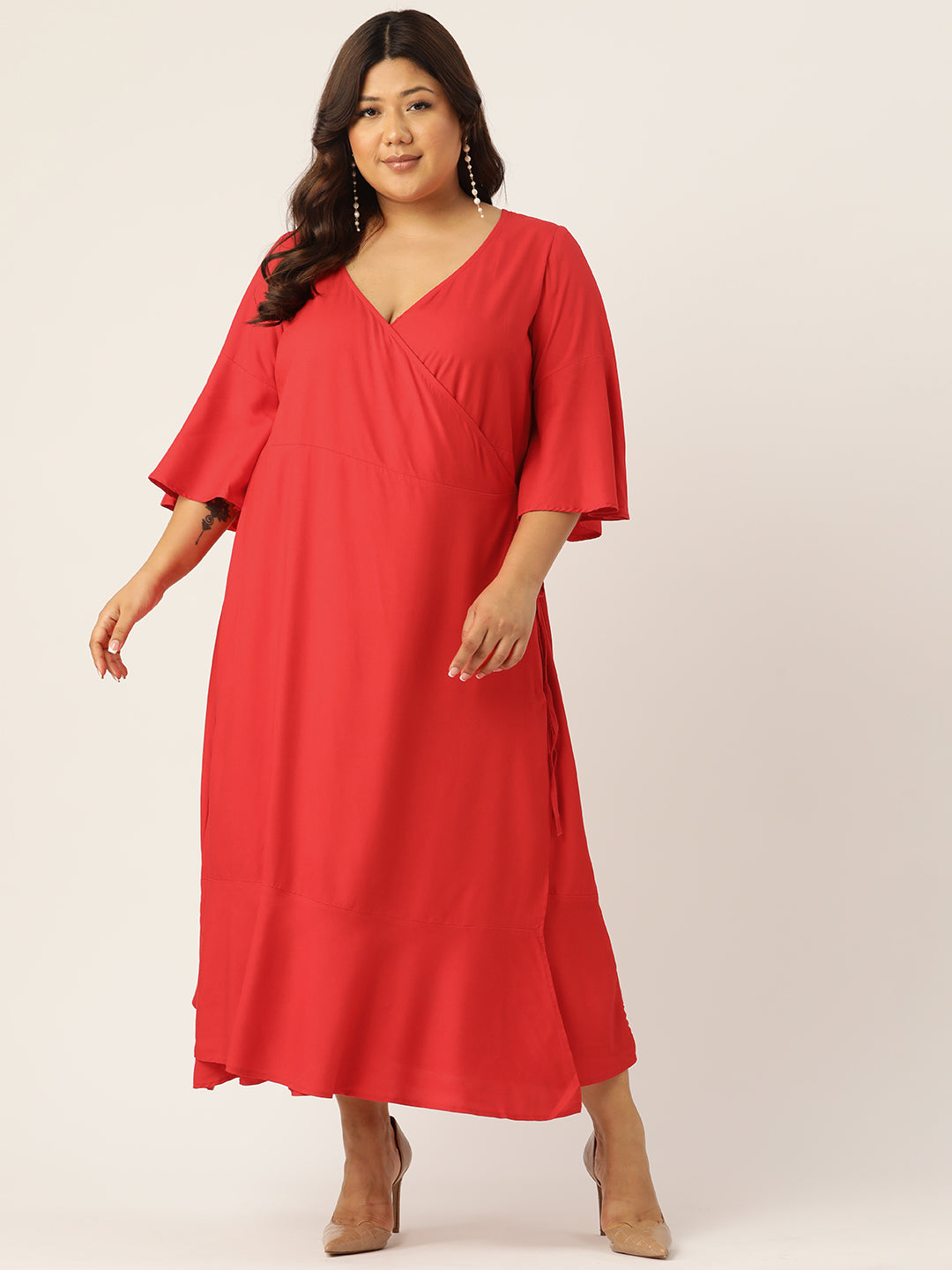 Plus Size A-Line Dress