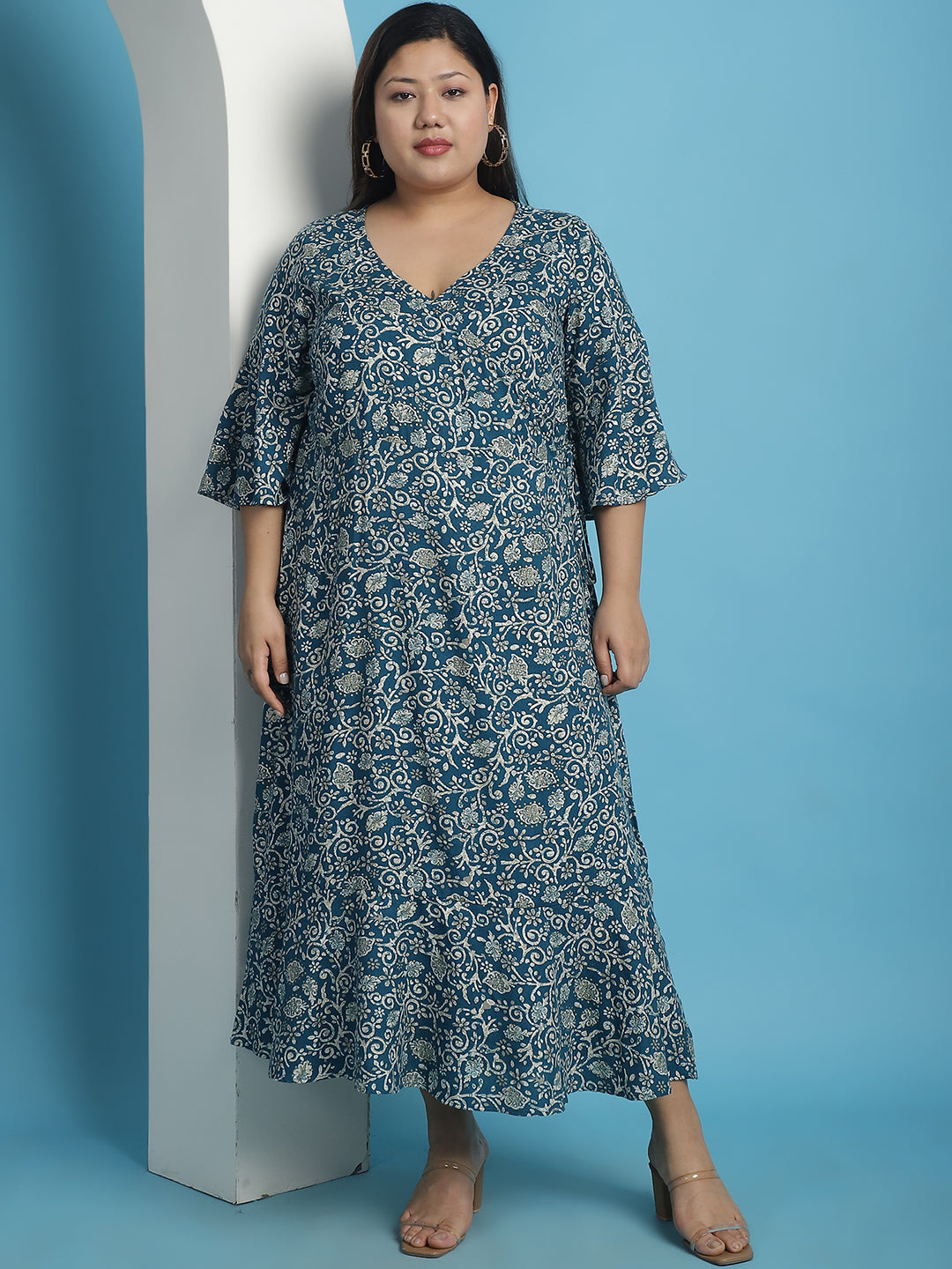 Plus Size A-Line Dress