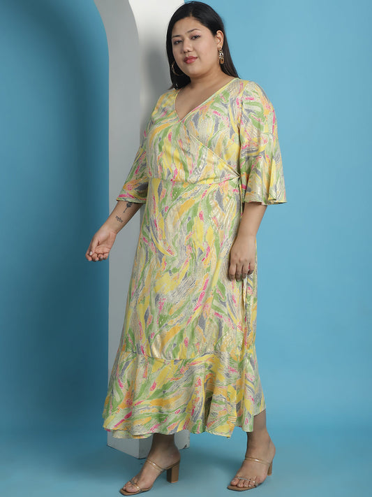 Plus Size A-Line Dress