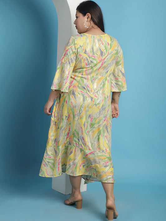 Plus Size A-Line Dress