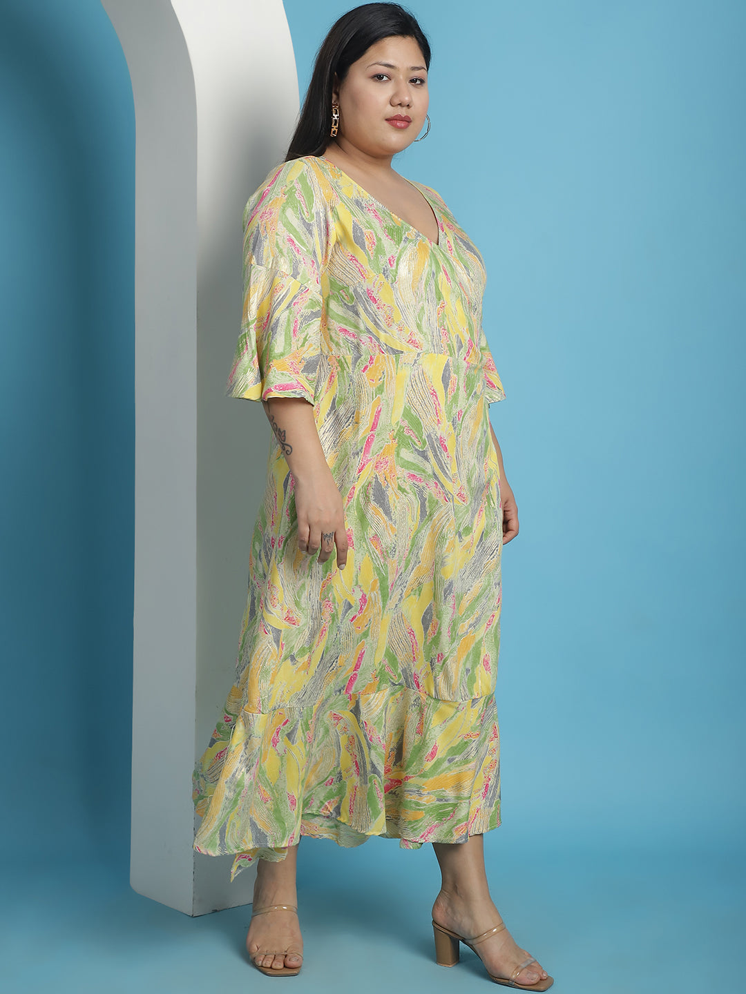 Plus Size A-Line Dress