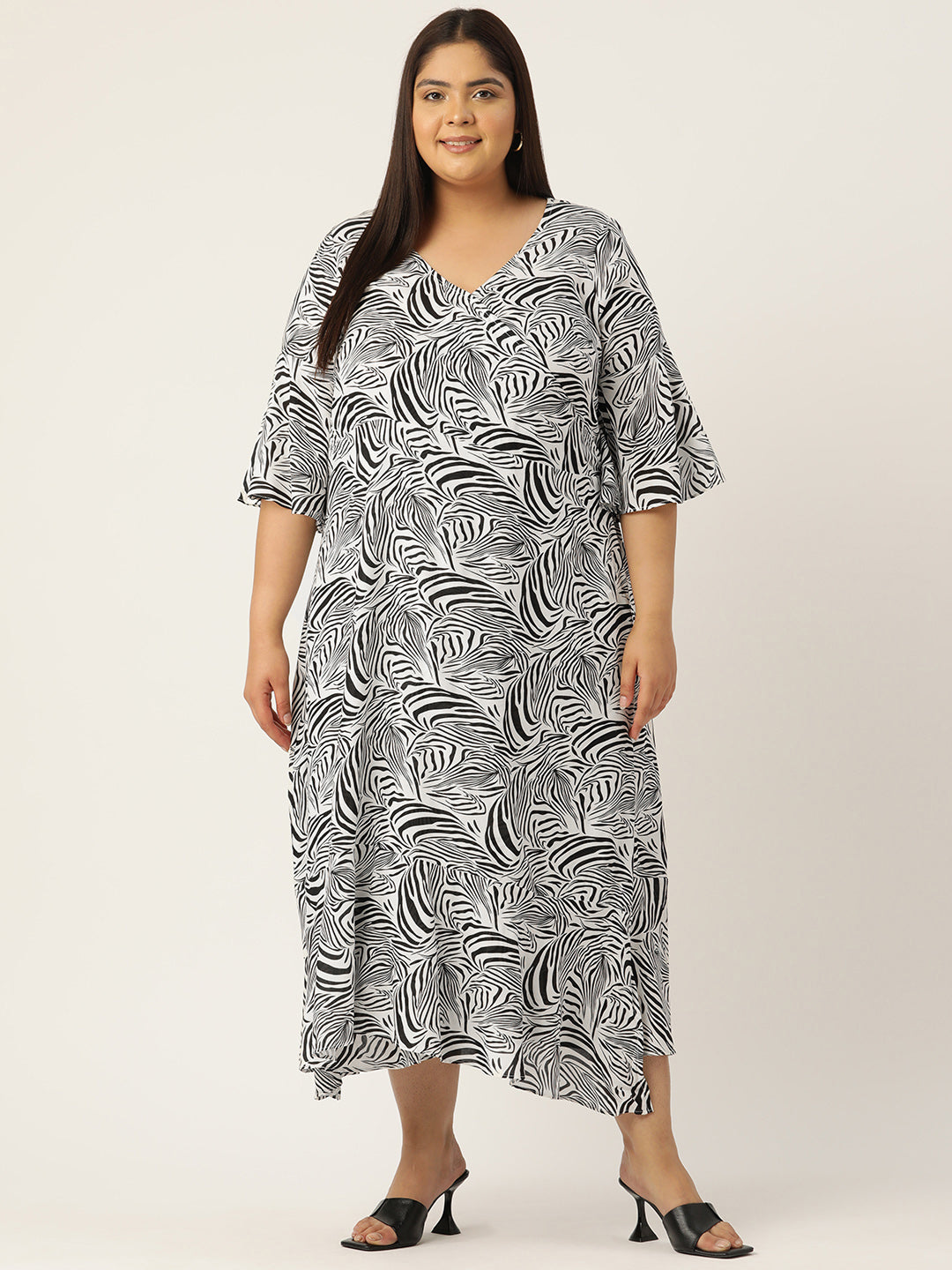 Plus Size A-Line Dress