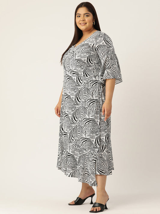 Plus Size A-Line Dress