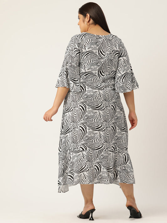 Plus Size A-Line Dress