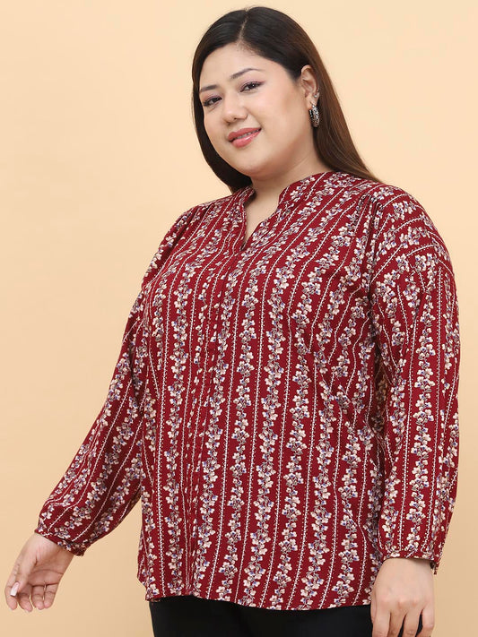 Trendy Plus Size Women Casual Top