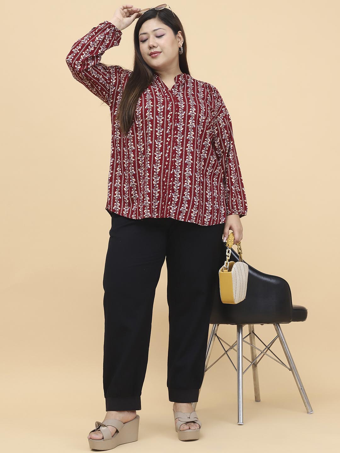 Trendy Plus Size Women Casual Top