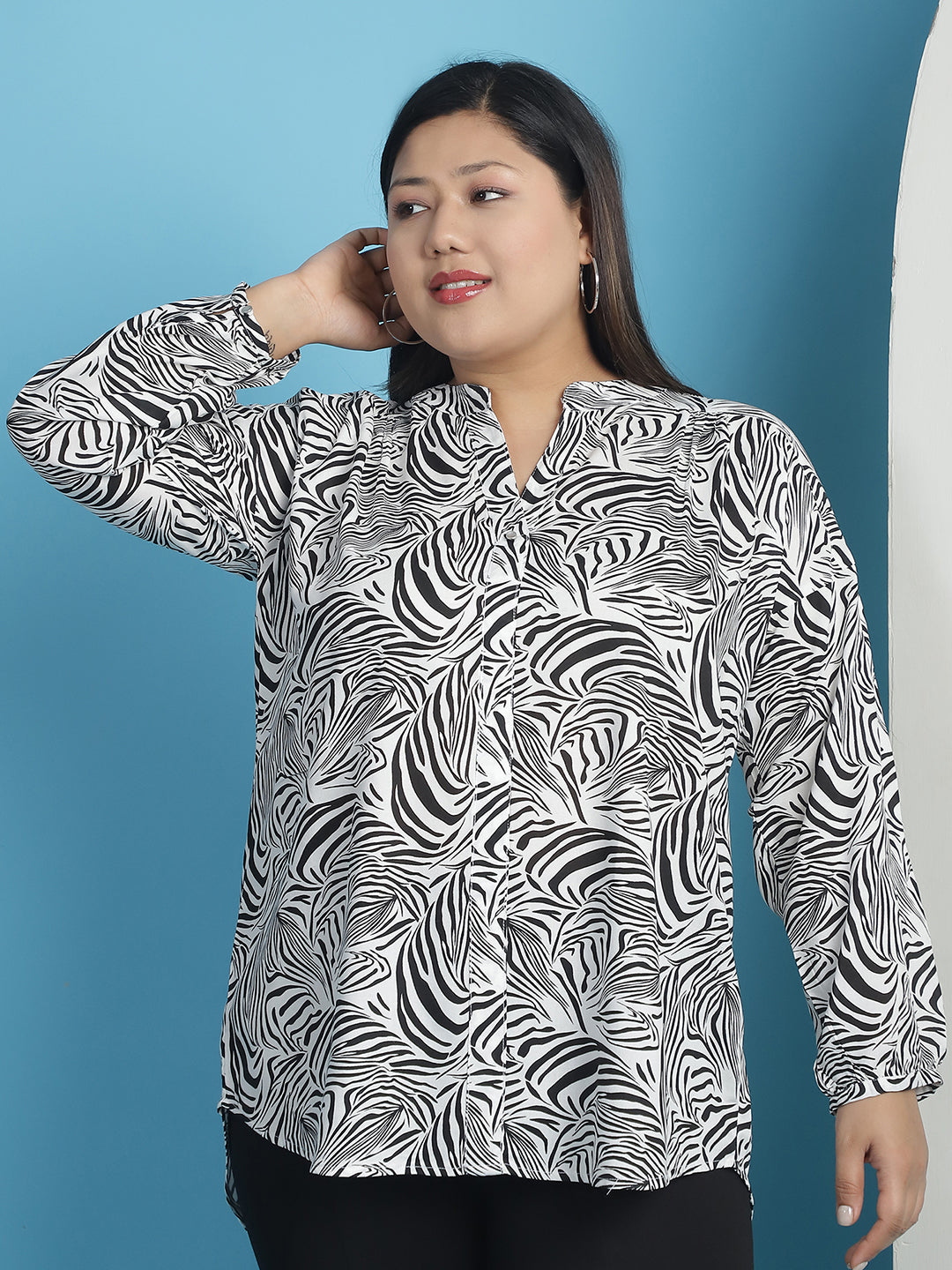 Plus Size Casual Top