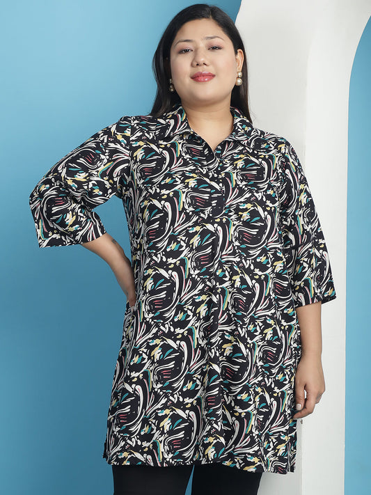 Plus Size Ruched Detail Top