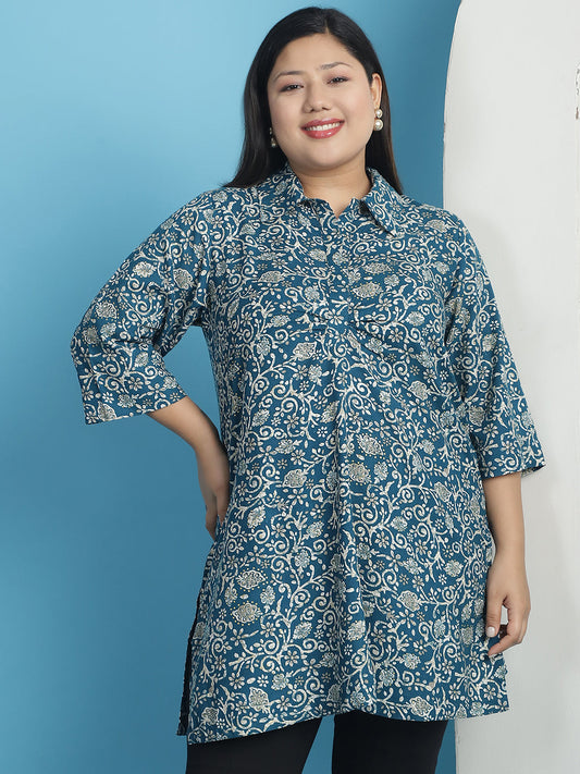 Plus Size Ruched Detail Top