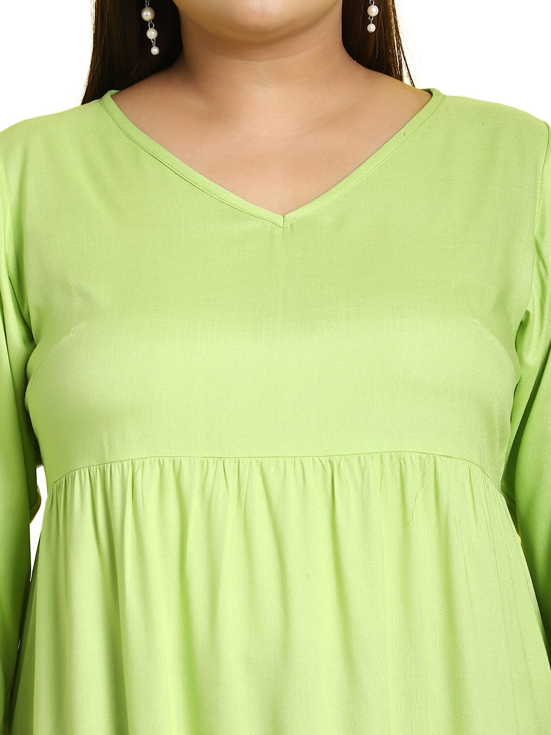 Plus Size A-Line Midi Dress