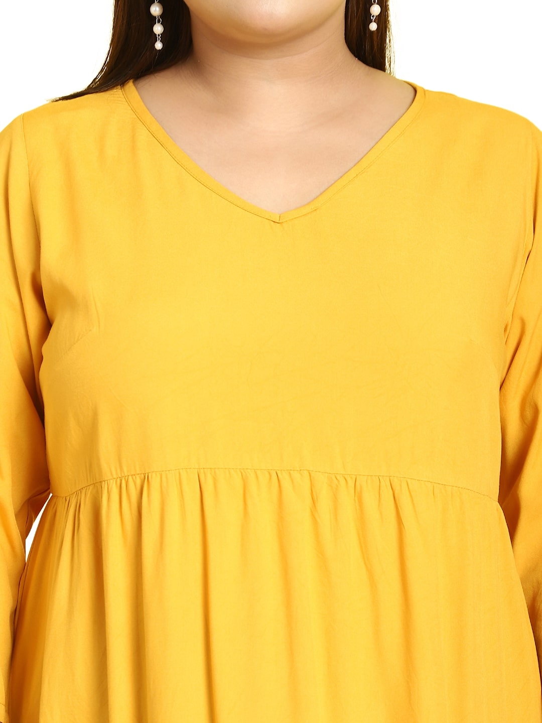 Plus Size A-Line Midi Dress