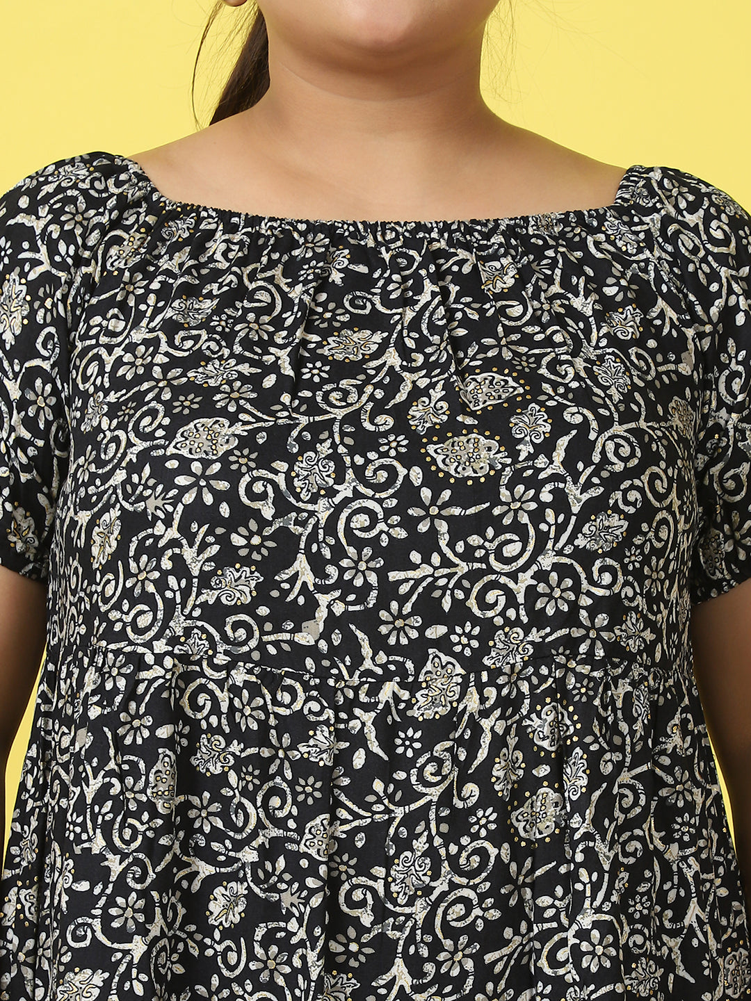 Plus Size Tiered Dress