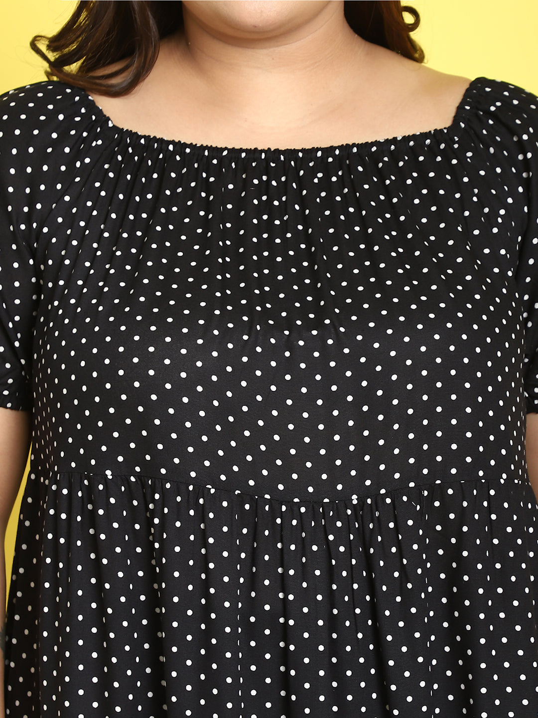 Plus Size Tiered Dress