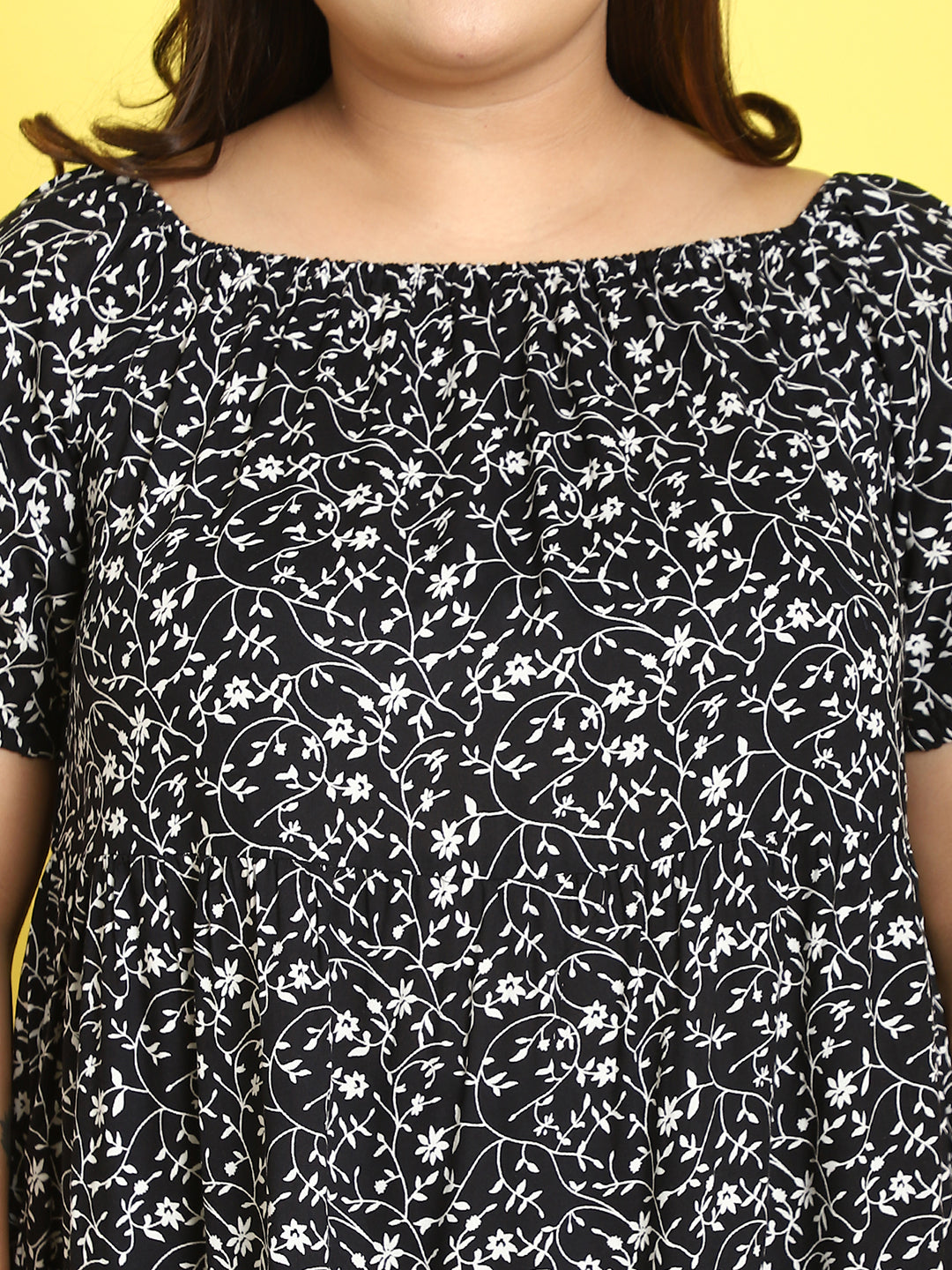 Plus Size Tiered Dress