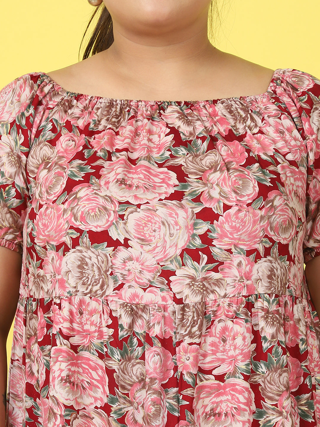 Plus Size Tiered Dress