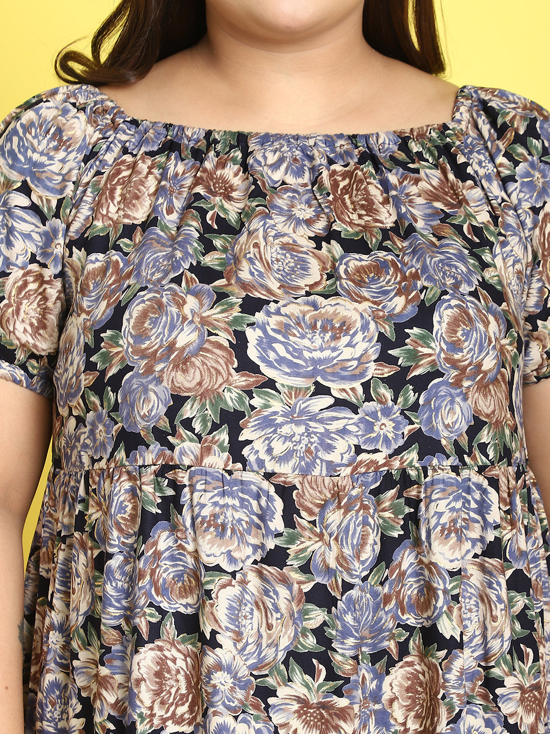Plus Size Tiered Dress