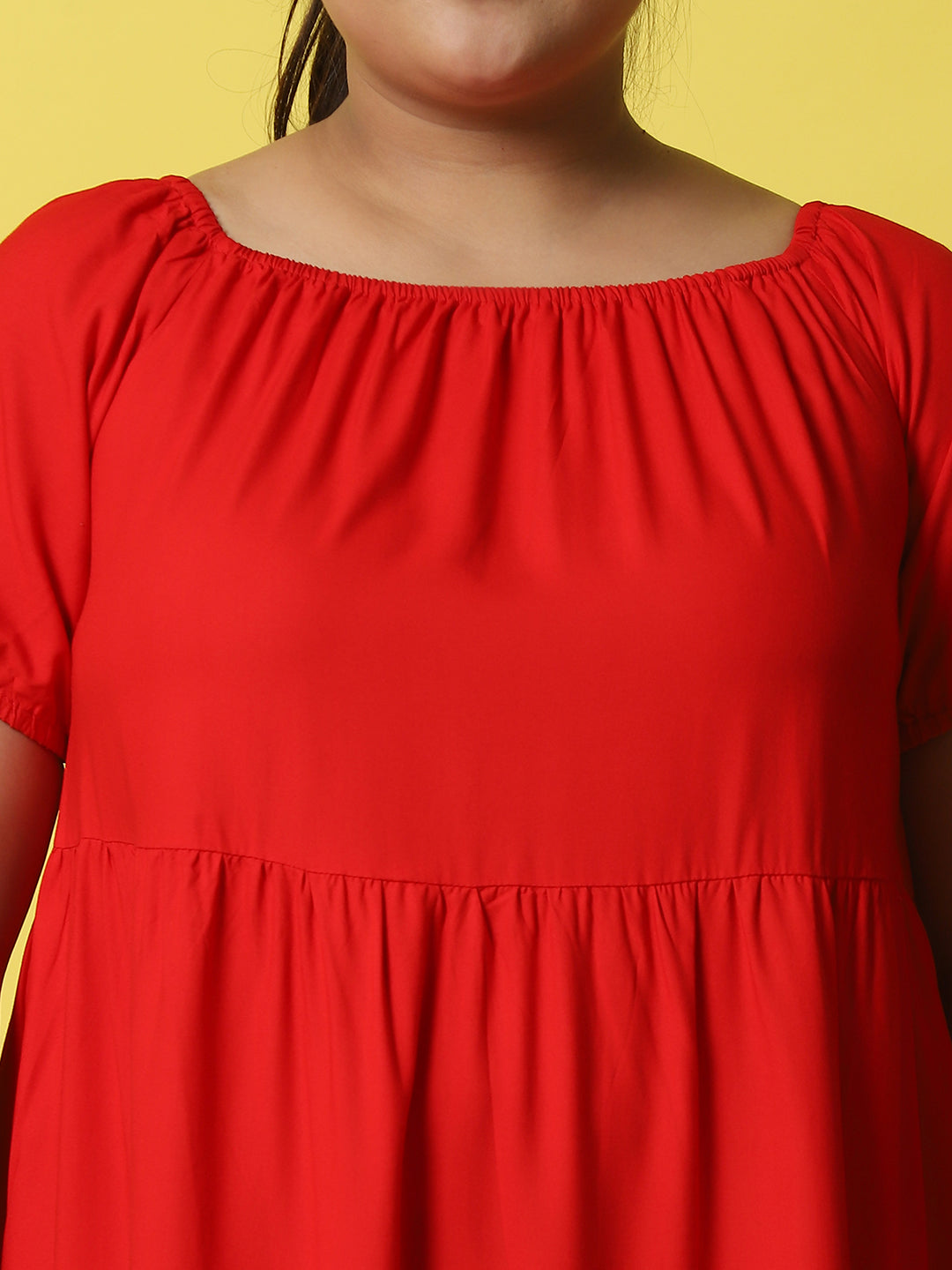 Plus Size Tiered Dress