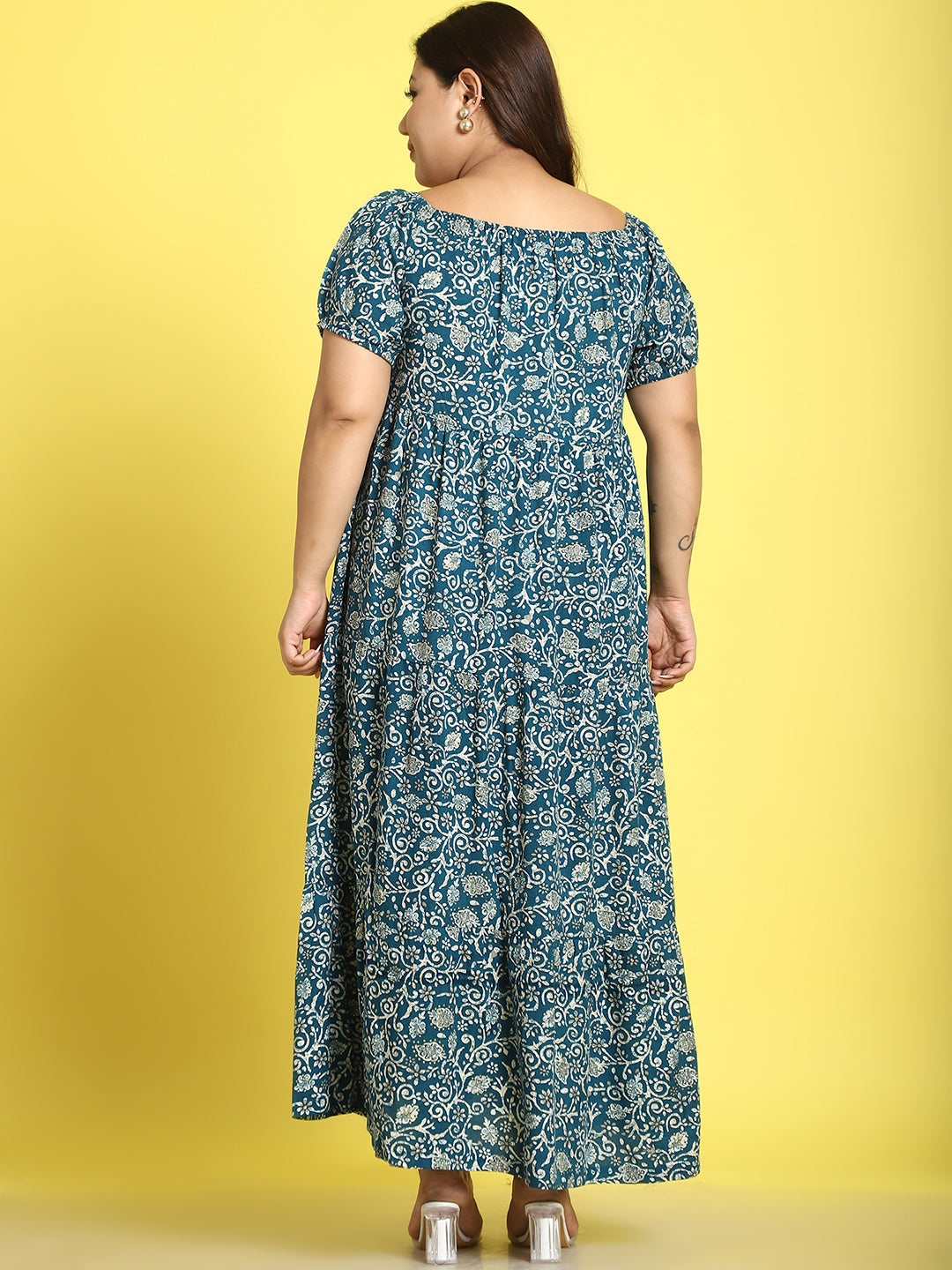 Plus Size Tiered Dress