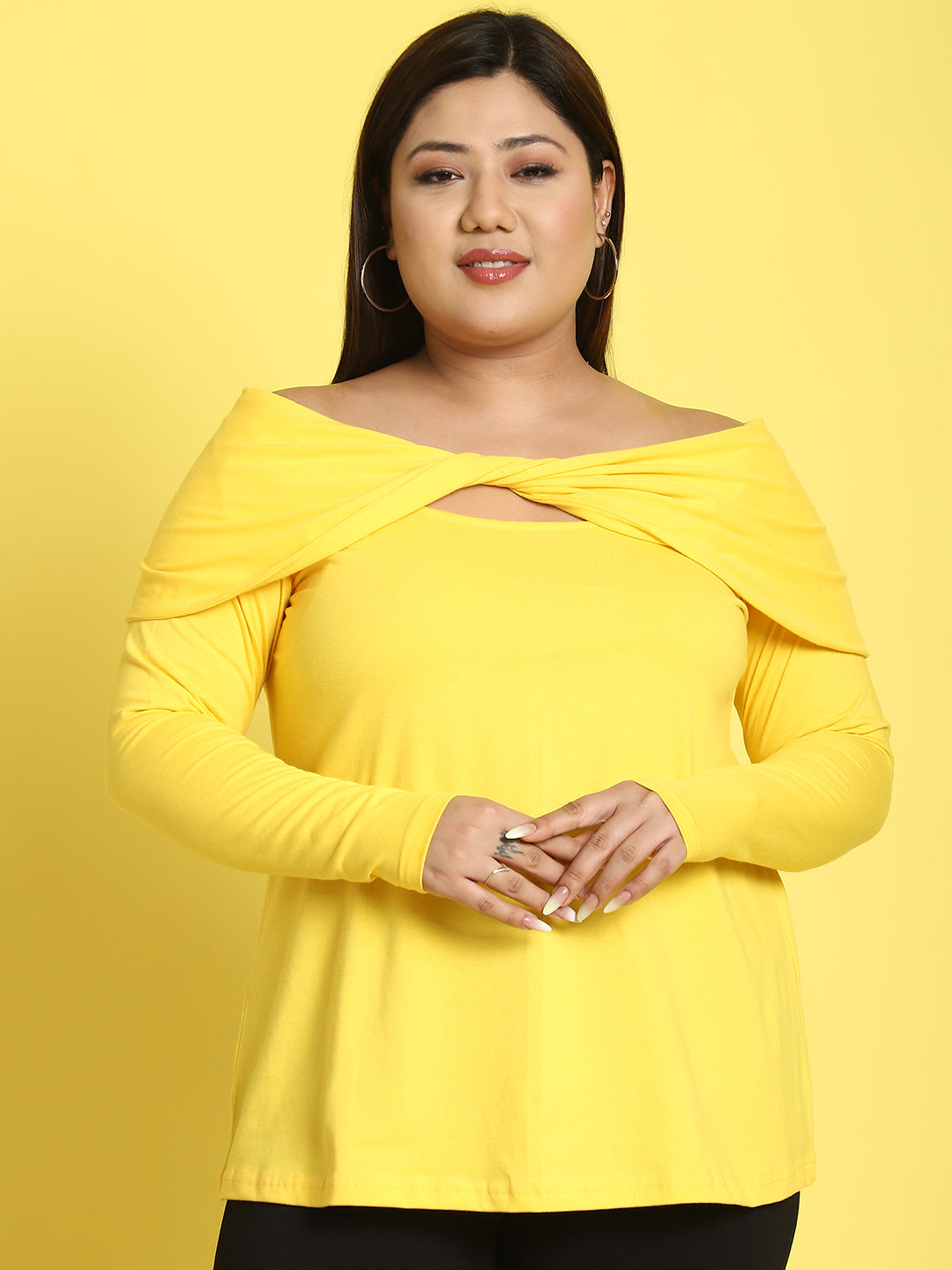 Fashionable Plus Size Women’s Western Top