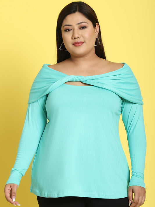 Fashionable Plus Size Women’s Western Top