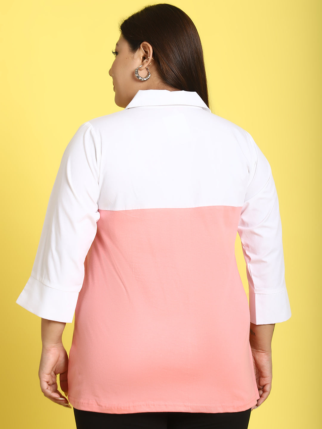 Fashionable Plus Size Women’s Western Top