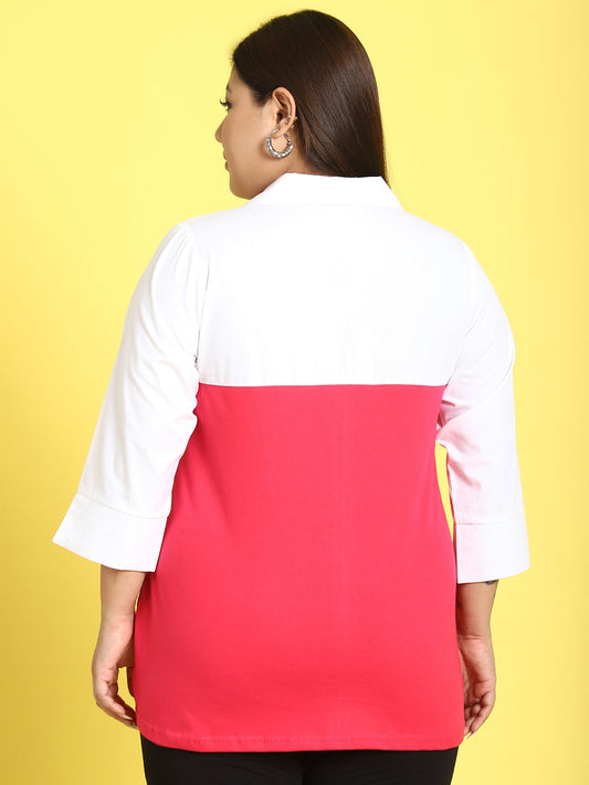 Fashionable Plus Size Women’s Western Top
