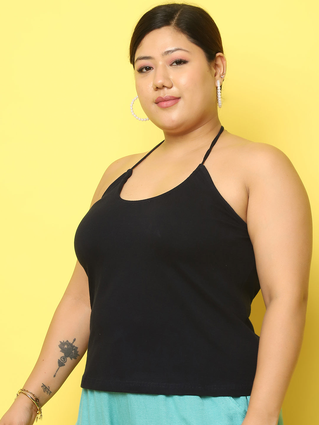 Fashionable Plus Size Women’s Western Top