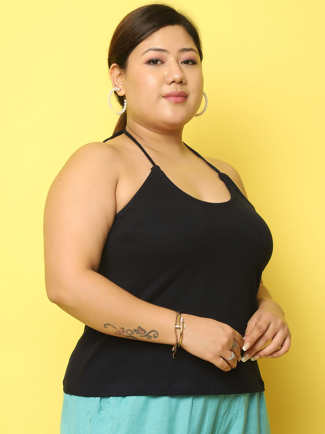 Fashionable Plus Size Women’s Western Top