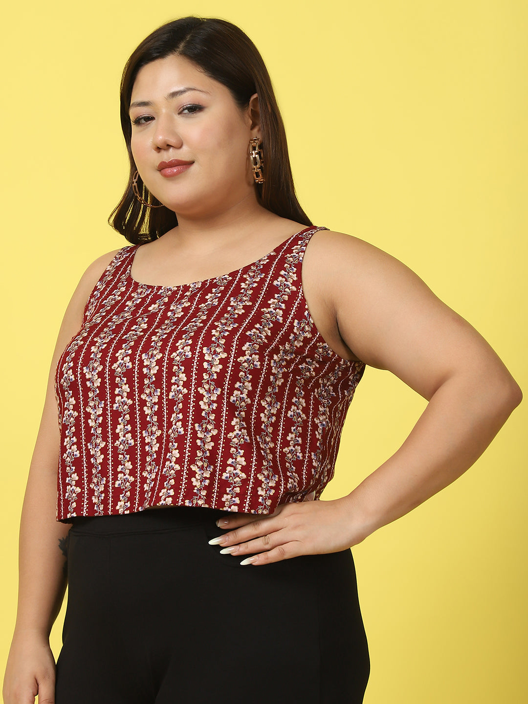 Trendy Plus Size Women Casual Top