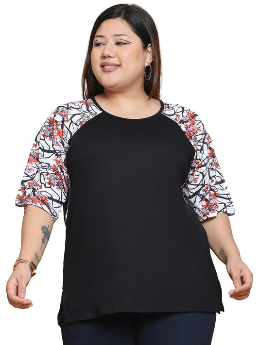 Fashionable Plus Size Women’s Western Top