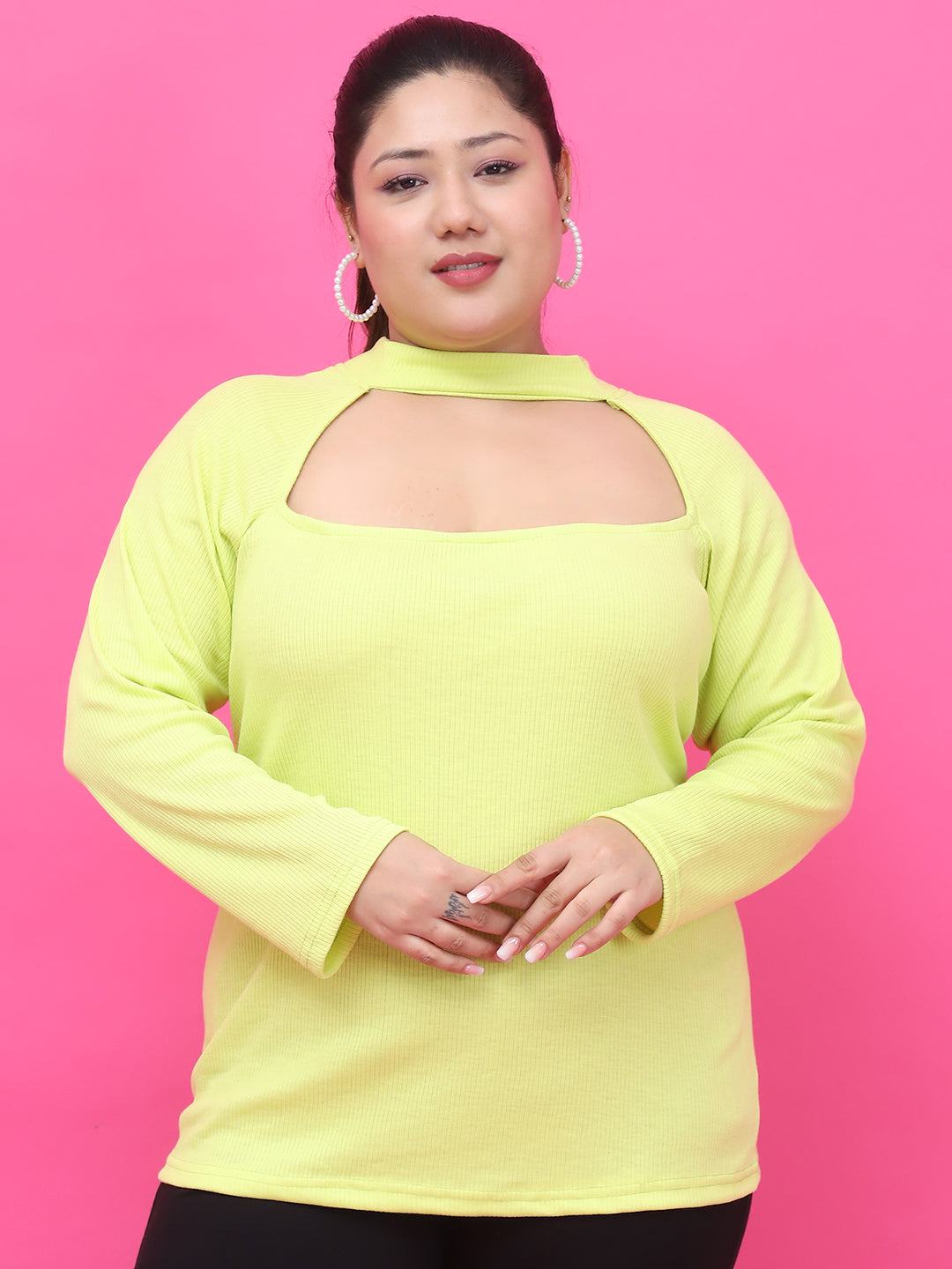 Fashionable Plus Size Women’s Western Top