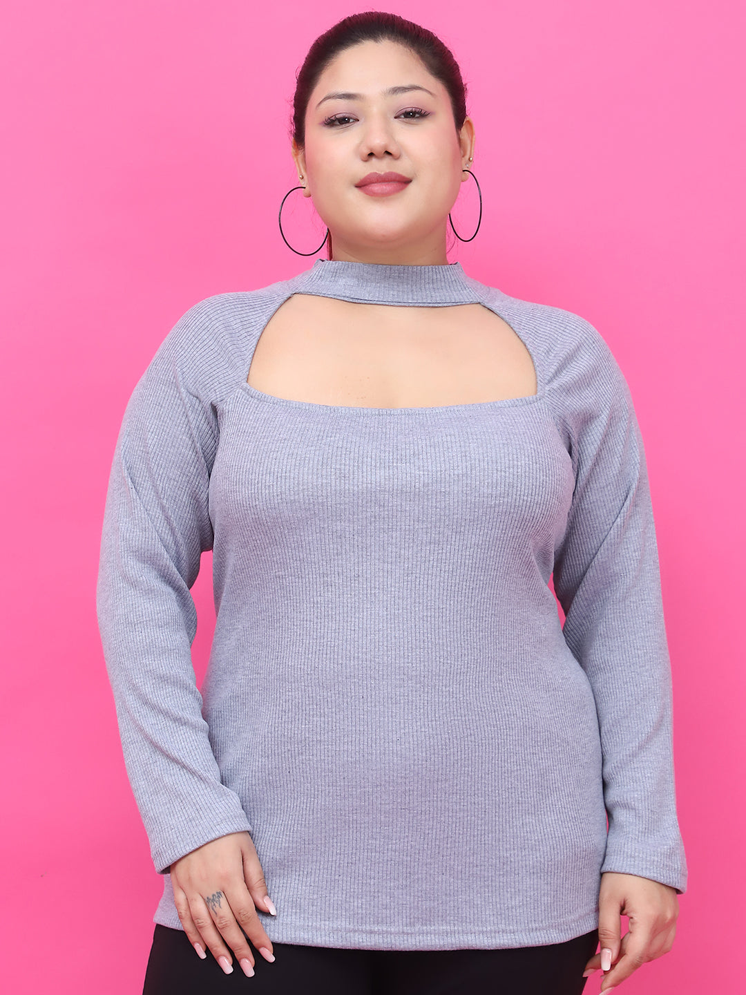 Fashionable Plus Size Women’s Western Top