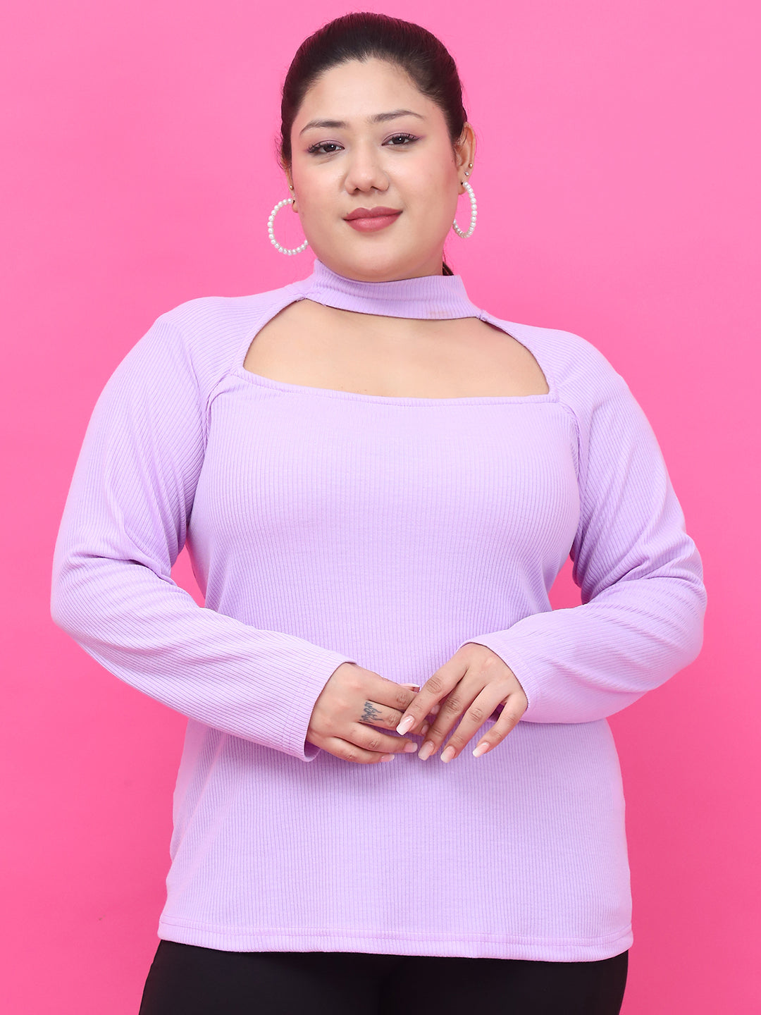 Fashionable Plus Size Women’s Western Top