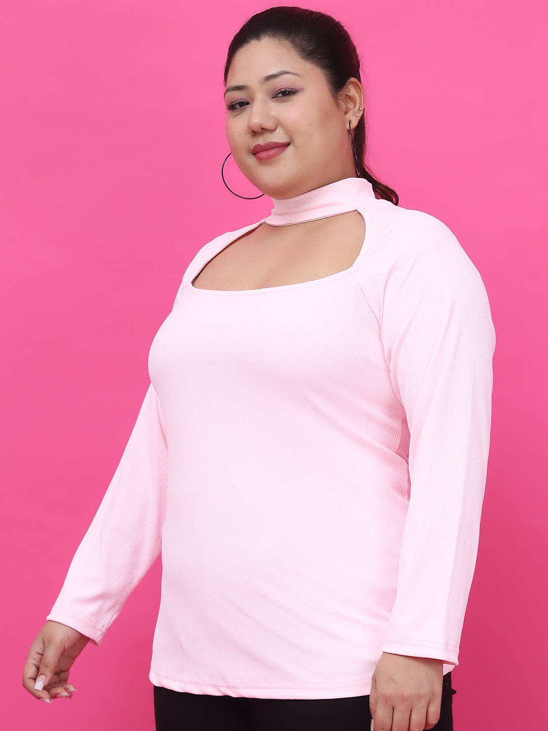 Fashionable Plus Size Women’s Western Top