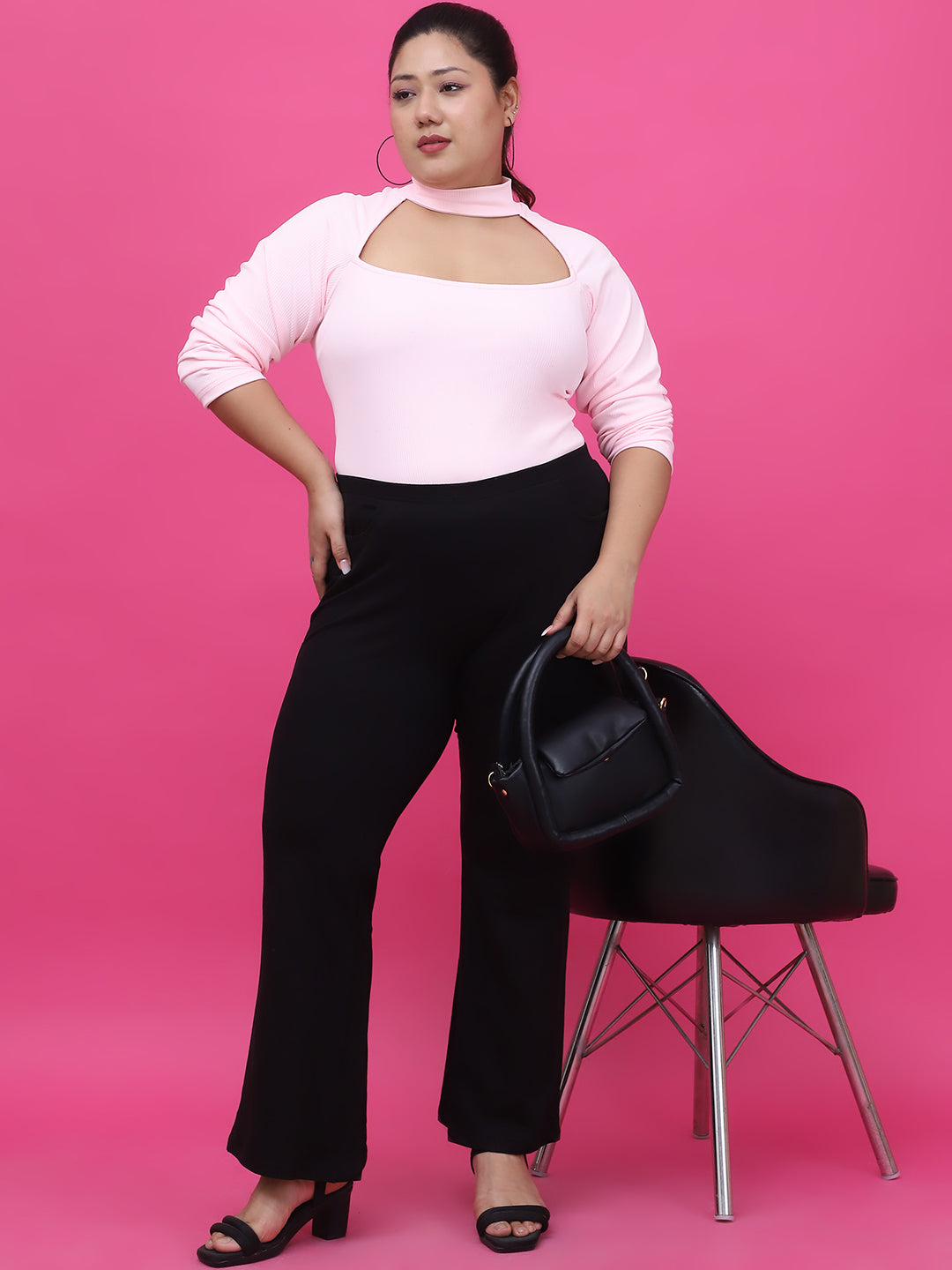 Fashionable Plus Size Women’s Western Top