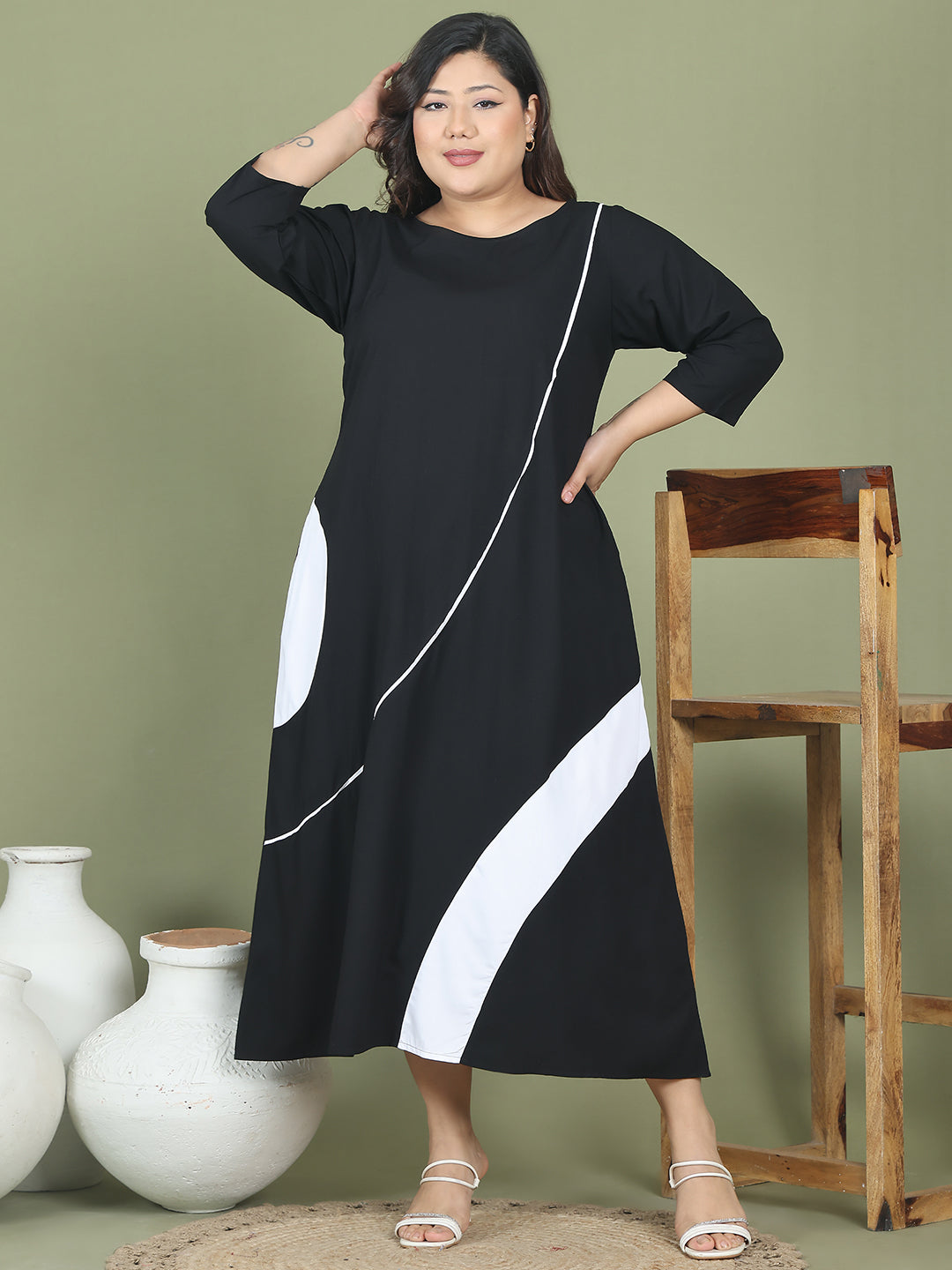 Bold & Stylish Plus Size Women’s Dress