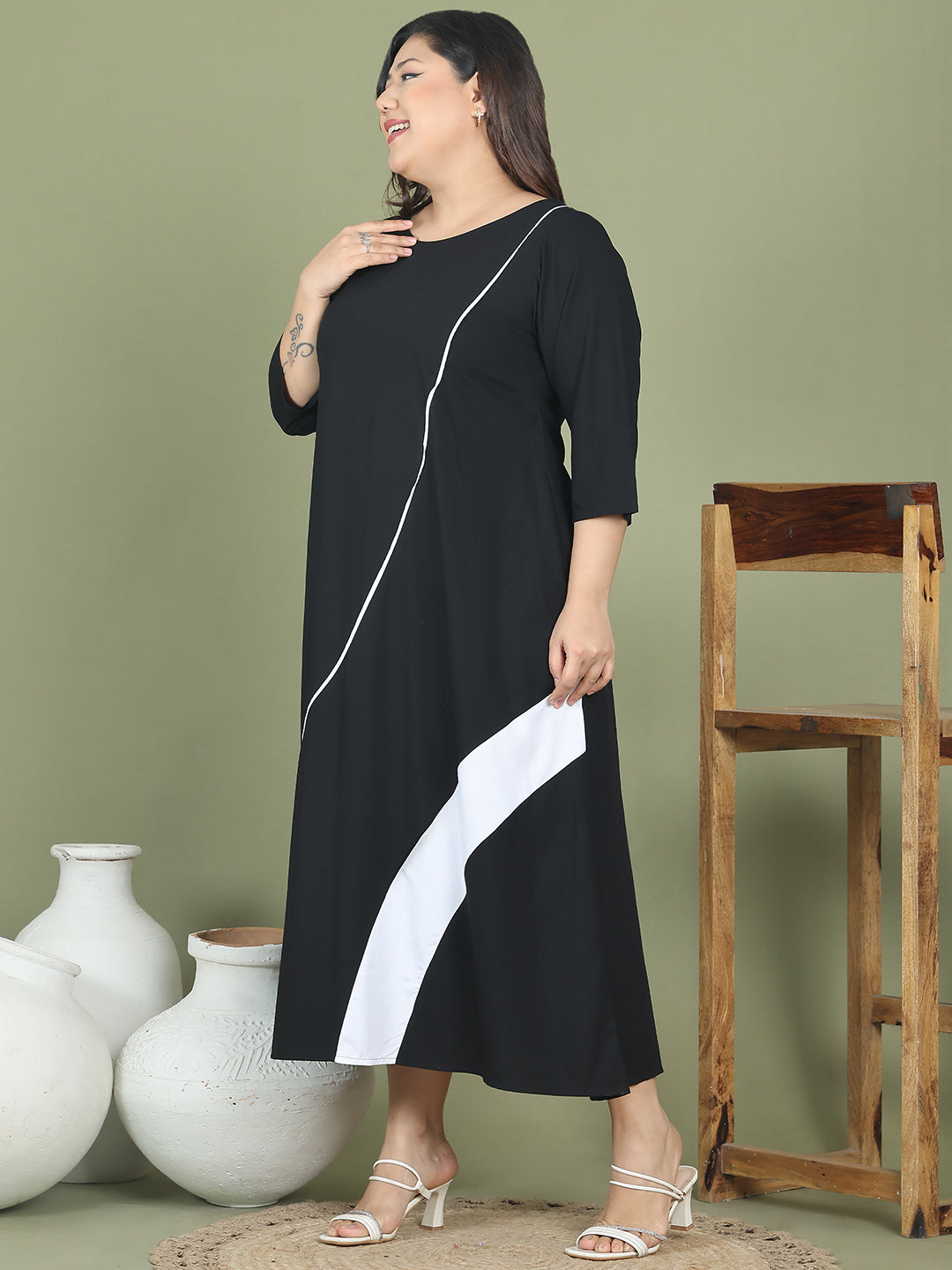 Bold & Stylish Plus Size Women’s Dress