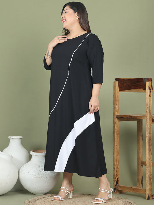 Bold & Stylish Plus Size Women’s Dress
