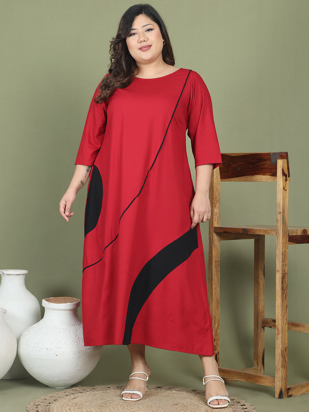 Bold & Stylish Plus Size Women’s Dress
